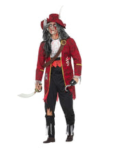 Load image into Gallery viewer, Deluxe Zombie Pirate Captain Costume

