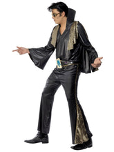 Load image into Gallery viewer, Elvis Costume, Black &amp; Gold Alternative View 1.jpg

