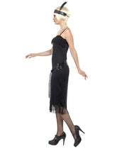 Load image into Gallery viewer, Flapper Costume, Black, with Dress Alternative View 1.jpg
