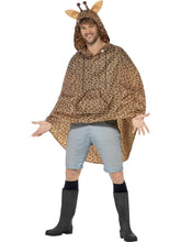 Load image into Gallery viewer, Giraffe Party Poncho Alternative View 3.jpg
