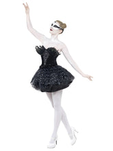 Load image into Gallery viewer, Gothic Swan Masquerade Costume
