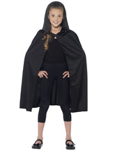 Load image into Gallery viewer, Hooded Cape, Black
