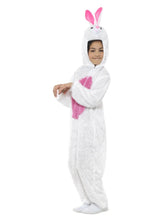 Load image into Gallery viewer, Kids Bunny Costume, White, Medium Alternative View 1.jpg
