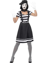 Load image into Gallery viewer, Lady Mime Artist Costume Alternative View 6.jpg