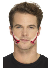 Load image into Gallery viewer, Latex Stitched Smile Prosthetic Alternative View 2.jpg