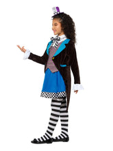Load image into Gallery viewer, Little Miss Hatter Costume with Dress Alternative View 1.jpg
