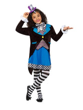 Load image into Gallery viewer, Little Miss Hatter Costume with Dress
