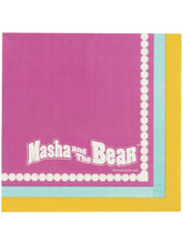 Load image into Gallery viewer, Masha and the Bear Tableware Party Napkins x16
