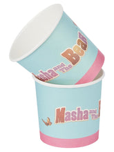 Load image into Gallery viewer, Masha and The Bear Tableware Party Treat Tubs x8 Alternative 2
