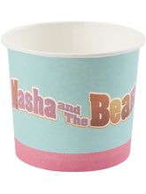 Load image into Gallery viewer, Masha and The Bear Tableware Party Treat Tubs x8
