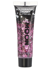 Load image into Gallery viewer, Moon Glitter Holographic Chunky Glitter Gel