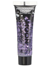 Load image into Gallery viewer, Moon Glitter Holographic Chunky Glitter Gel