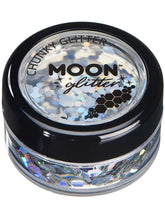 Load image into Gallery viewer, Moon Glitter Holographic Chunky Glitter