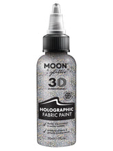 Load image into Gallery viewer, Moon Glitter Holographic Glitter Fabric Paint