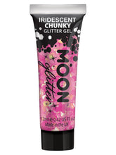 Load image into Gallery viewer, Moon Glitter Iridescent Chunky Glitter Gel