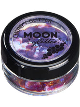 Load image into Gallery viewer, Moon Glitter Iridescent Chunky Glitter