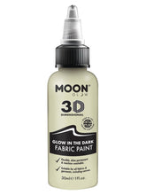 Load image into Gallery viewer, Glow in the Dark Fabric Paint by Moon Glow