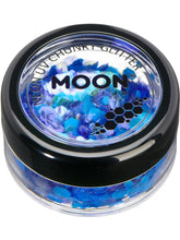 Load image into Gallery viewer, Moon Glow Neon UV Chunky Glitter