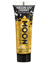 Load image into Gallery viewer, Moon Glow Neon UV Chunky Glitter Gel