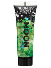 Load image into Gallery viewer, Moon Glow Neon UV Chunky Glitter Gel