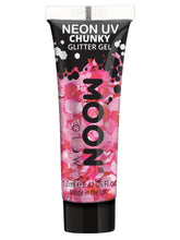 Load image into Gallery viewer, Moon Glow Neon UV Chunky Glitter Gel