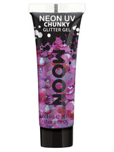 Load image into Gallery viewer, Moon Glow Neon UV Chunky Glitter Gel