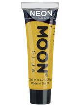 Load image into Gallery viewer, Moon Glow Neon UV Fine Glitter Gel