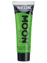 Load image into Gallery viewer, Moon Glow Neon UV Fine Glitter Gel