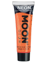 Load image into Gallery viewer, Moon Glow Neon UV Fine Glitter Gel