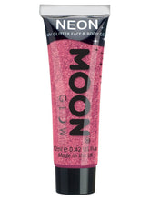 Load image into Gallery viewer, Moon Glow Neon UV Fine Glitter Gel
