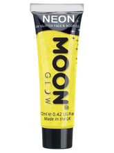 Load image into Gallery viewer, Moon Glow Neon UV Fine Glitter Gel