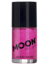 Load image into Gallery viewer, Moon Glow Neon UV Glitter Nail Polish