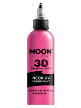 Load image into Gallery viewer, Moon Glow Neon UV Intense Fabric Paint 125ml