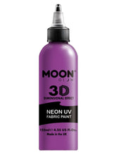 Load image into Gallery viewer, Moon Glow Neon UV Intense Fabric Paint 125ml