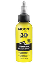 Load image into Gallery viewer, Moon Glow Neon UV Intense Fabric Paint 30ml