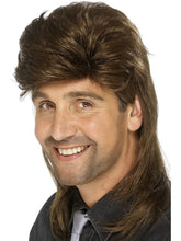 Load image into Gallery viewer, Mullet Wig, Brown
