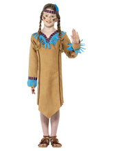 Load image into Gallery viewer, Native American Inspired Girl Costume
