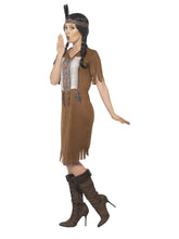 Load image into Gallery viewer, Native American Inspired Warrior Princess Costume Alternative View 1.jpg
