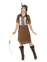 Load image into Gallery viewer, Native American Inspired Warrior Princess Costume
