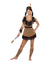 Load image into Gallery viewer, Native American Inspired Woman Costume Alternative View 3.jpg
