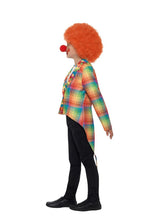 Load image into Gallery viewer, Neon Tartan Clown Tailcoat Alternative View 1.jpg
