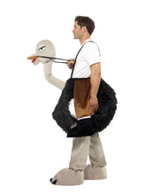 Load image into Gallery viewer, Ostrich Costume with Fake Hanging Legs Alternative View 1.jpg
