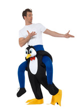 Load image into Gallery viewer, Piggyback Penguin Costume Alternative View 1.jpg
