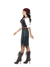 Load image into Gallery viewer, Pirate Deckhand Costume, with Skirt Alternative View 1.jpg
