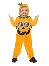 Load image into Gallery viewer, Pumpkin Toddler Costume Alternative View 1.jpg