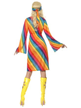 Load image into Gallery viewer, Rainbow Hippie Costume Alternative View 2.jpg
