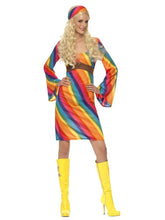 Load image into Gallery viewer, Rainbow Hippie Costume
