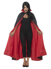 Load image into Gallery viewer, Reversible Vampire Cape Alternative View 4.jpg