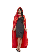 Load image into Gallery viewer, Satin Hooded Cape
