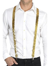 Load image into Gallery viewer, Sequin Braces, Gold
